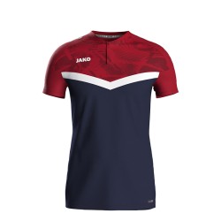 Polo Iconic marine/chili rot