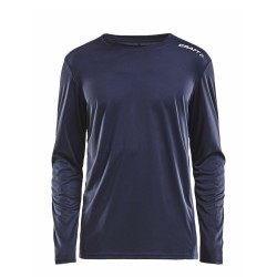 Rush LS Tee Navy