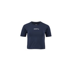 Rush 2.0 Crop Tee Navy