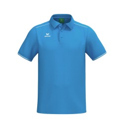CMPT Poloshirt curacao/weiß